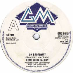 Long John Baldry : On Broadway